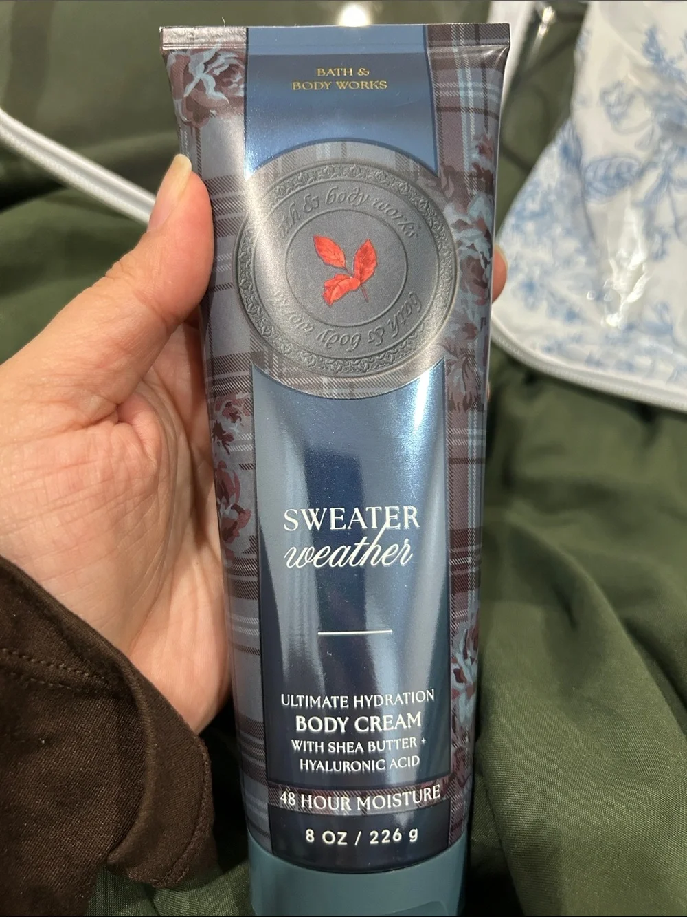 Bath & Body Works Sweater Weather Blue Gift Set